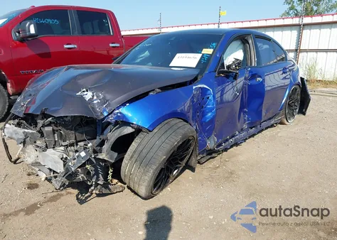 2022 BMW M3 Competition из США, поврежденный, VIN WBS33AY09NFL93279